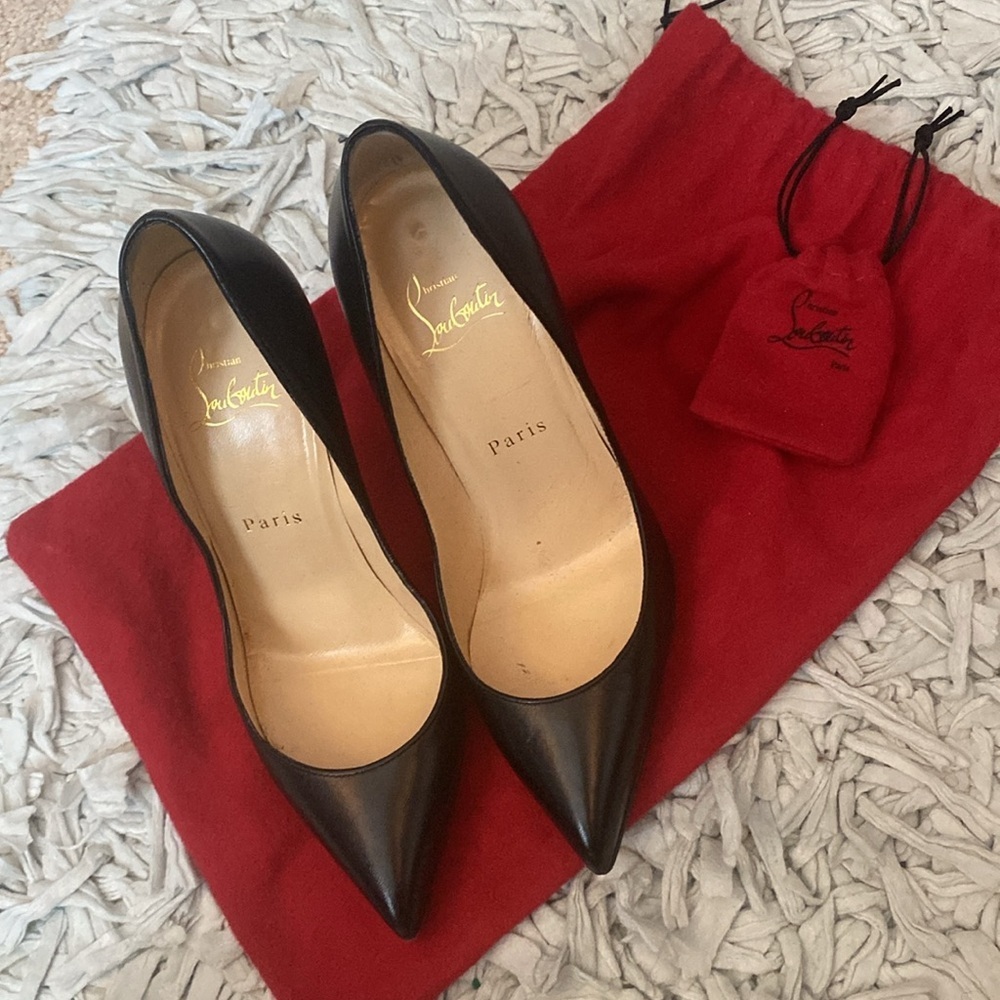 💯REAL!!!!✨🔥Christian Louboutin Pigalle SEXY HEELS - Picture 2 of 8